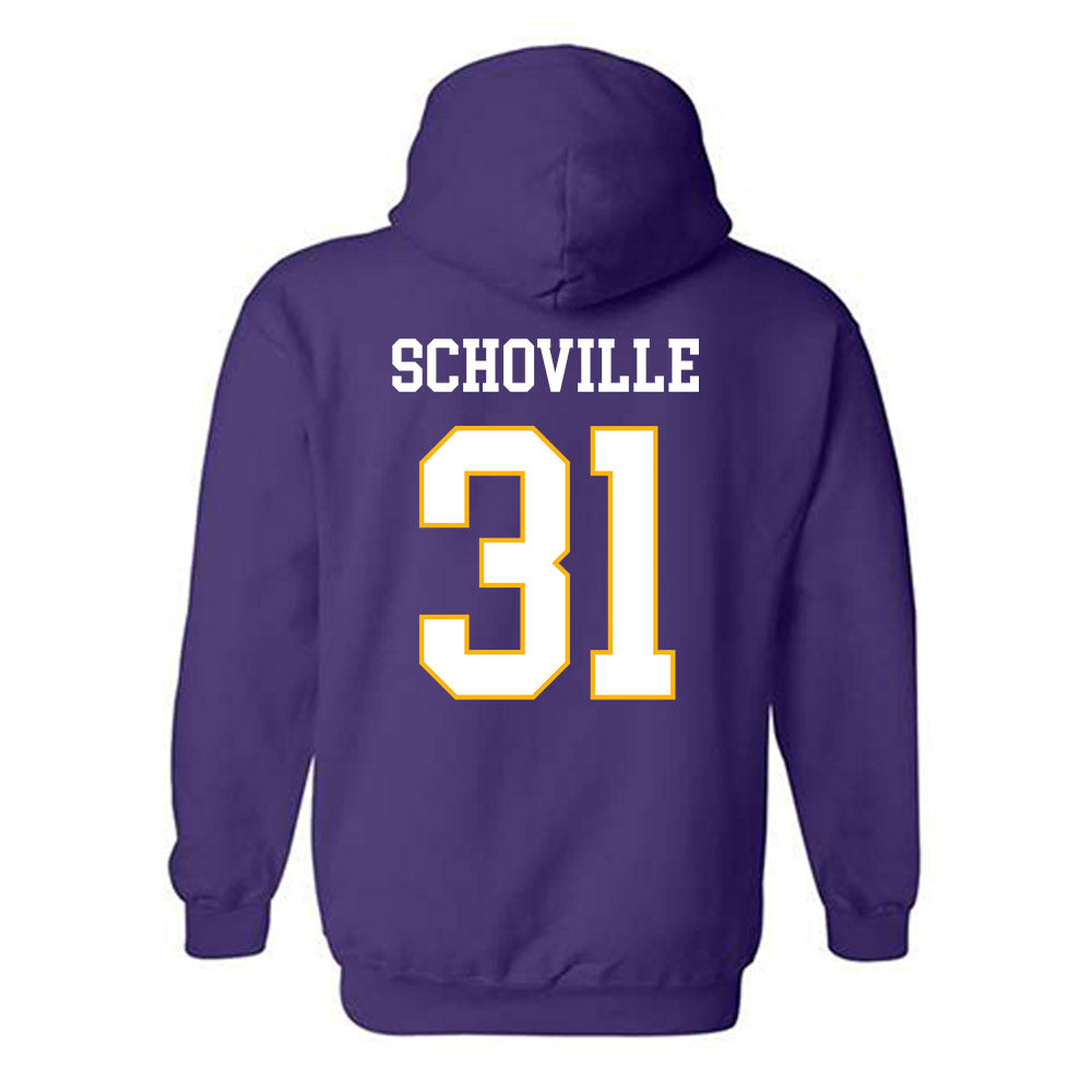 Northern Iowa - NCAA Football : Ethan Schoville - Classic Shersey Hooded Sweatshirt-1