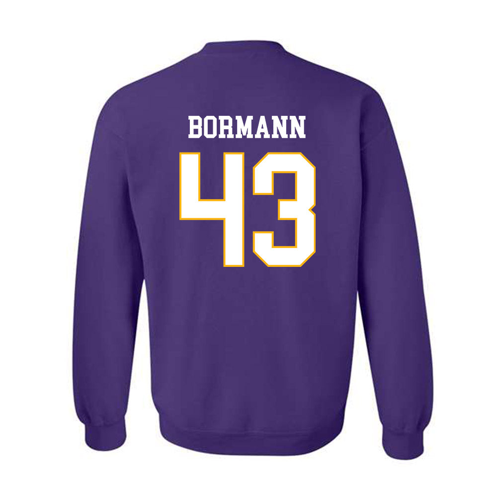 Northern Iowa - NCAA Football : Michael Bormann - Classic Shersey Crewneck Sweatshirt-1