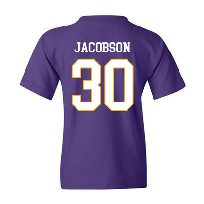 Northern Iowa - NCAA Men's Basketball : Hunter Jacobson - Youth T-Shirt