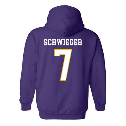 Northern Iowa - NCAA Men's Basketball : Ben Schwieger - Hooded Sweatshirt