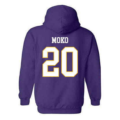 Northern Iowa - NCAA Football : Keith Moko - Classic Shersey Hooded Sweatshirt-1