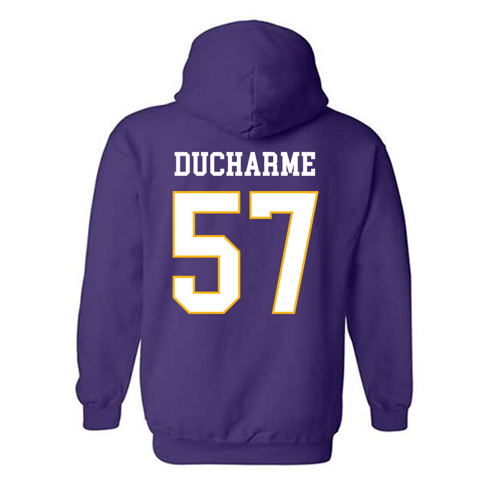 Northern Iowa - NCAA Football : Aidan Ducharme - Classic Shersey Hooded Sweatshirt-1