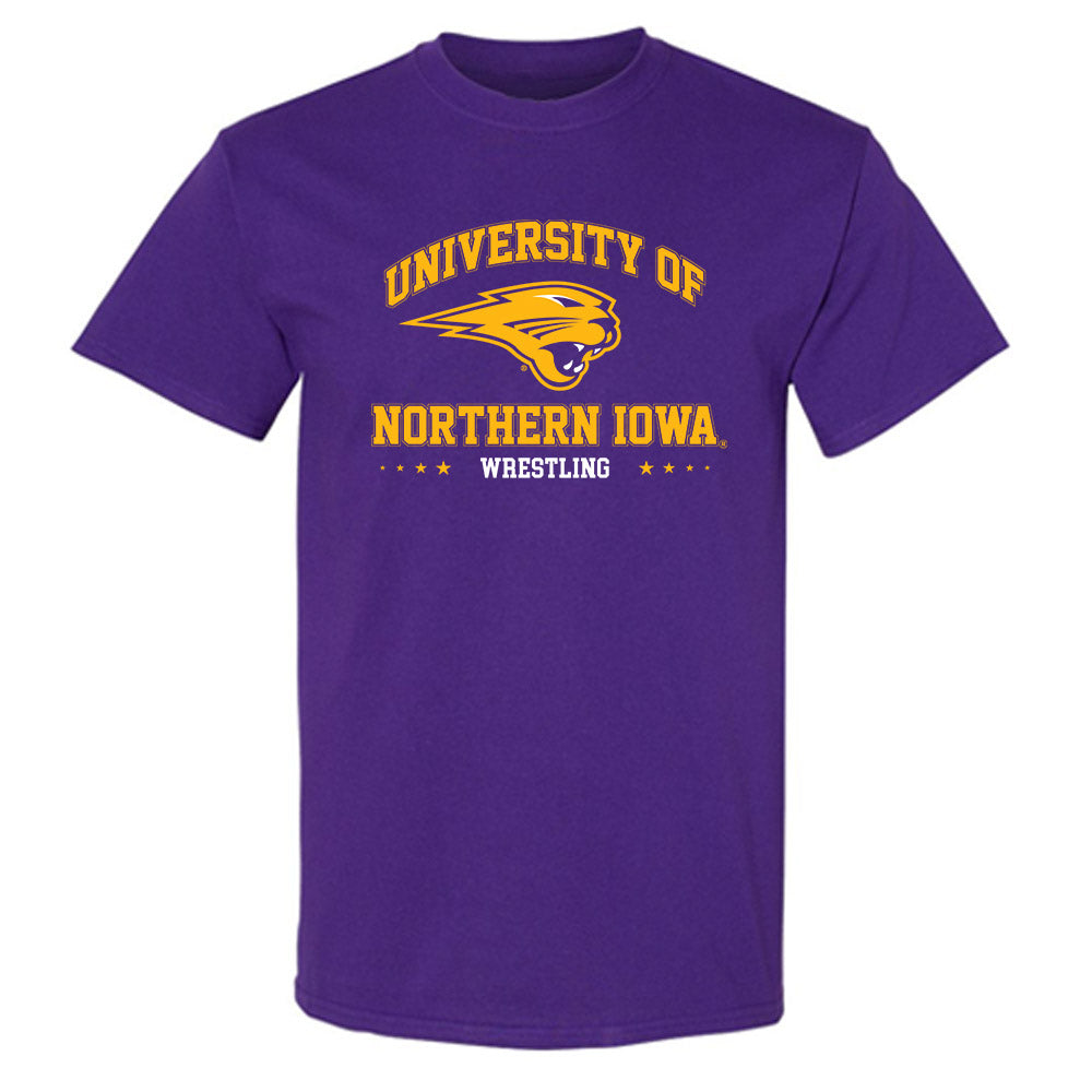 Northern Iowa - NCAA Wrestling : Ethan Basile - Classic Shersey T-Shirt-0