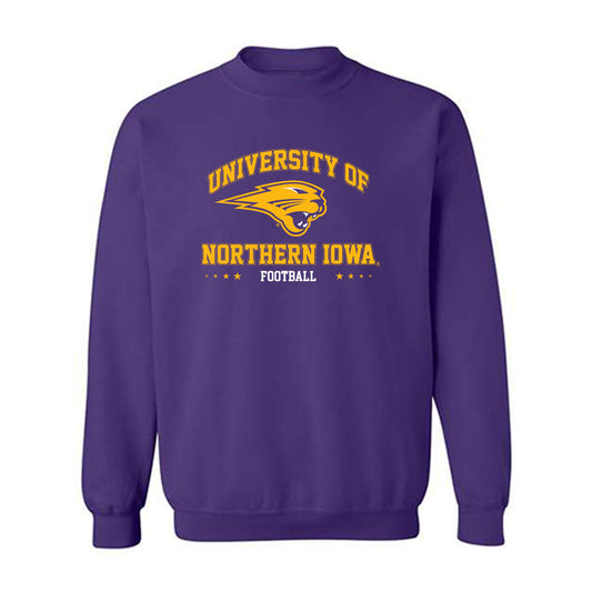 Northern Iowa - NCAA Football : Henry Bunn - Classic Shersey Crewneck Sweatshirt-0