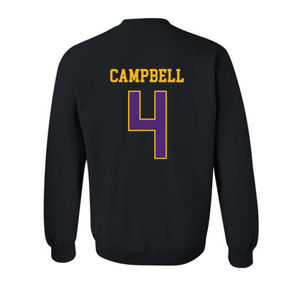 Northern Iowa - NCAA Men's Basketball : Trey Campbell - Crewneck Sweatshirt