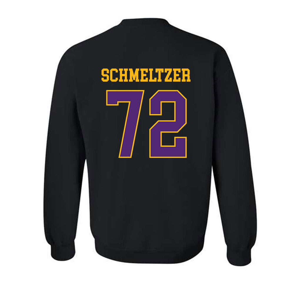 Northern Iowa - NCAA Football : Max Schmeltzer - Classic Shersey Crewneck Sweatshirt-1