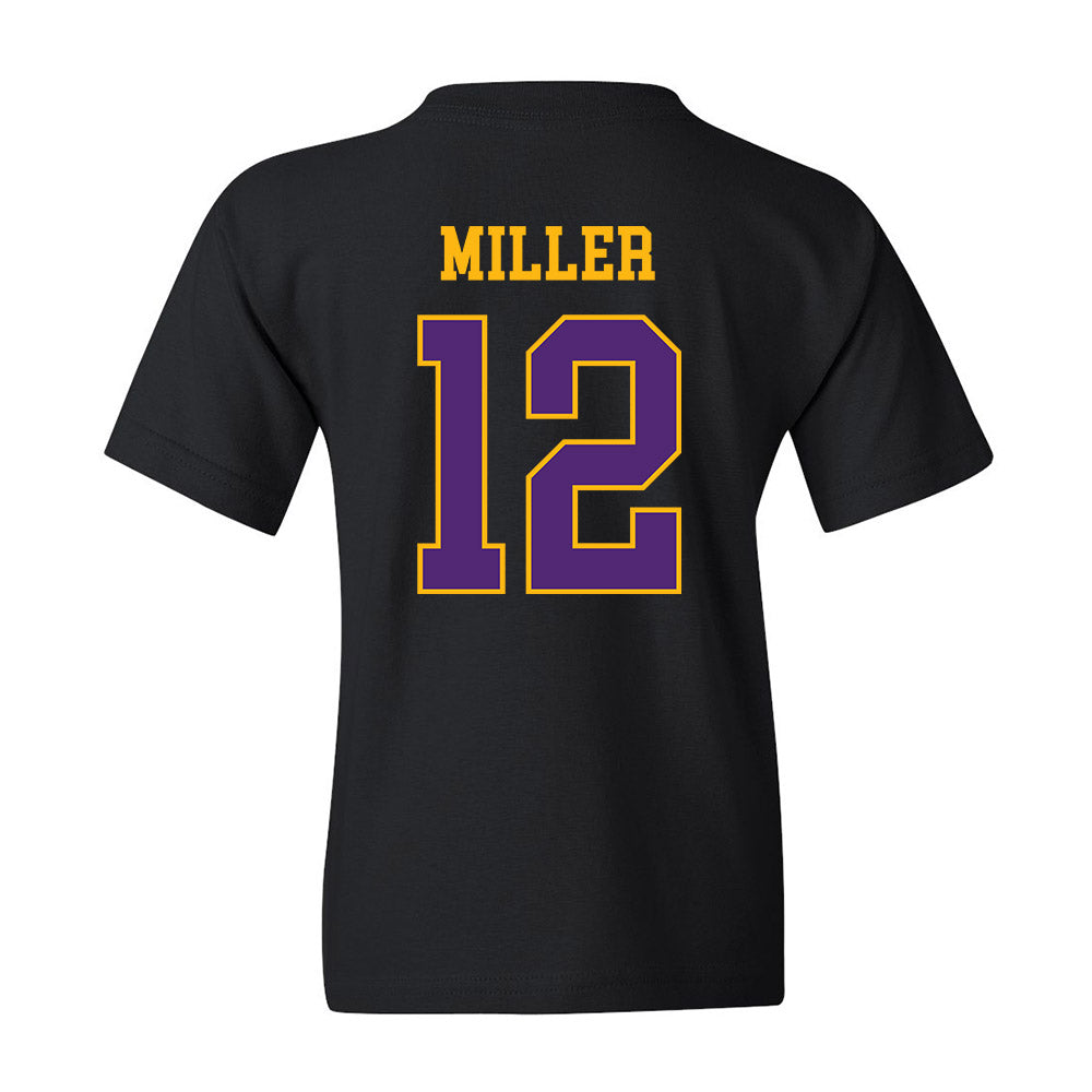 Northern Iowa - NCAA Men's Basketball : Charlie Miller - Youth T-Shirt