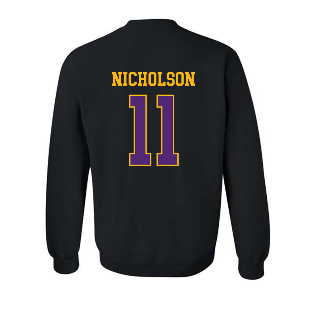 Northern Iowa - NCAA Women's Basketball : Mya Nicholson - Classic Shersey Crewneck Sweatshirt-1