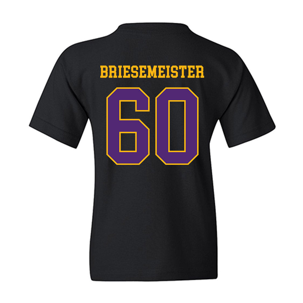 Northern Iowa - NCAA Football : Joe Briesemeister - Classic Shersey Youth T-Shirt-1