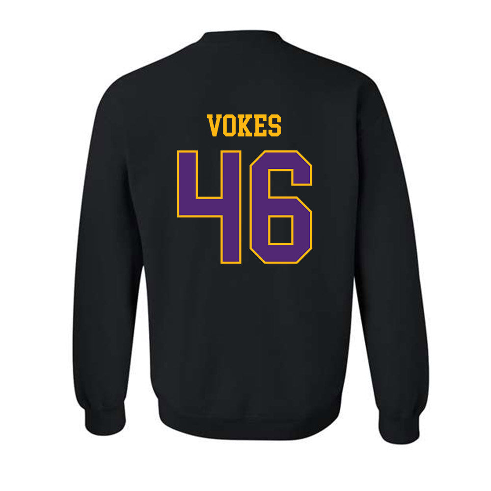 Northern Iowa - NCAA Football : Tiernan Vokes - Classic Shersey Crewneck Sweatshirt-1