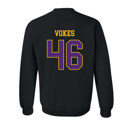 Northern Iowa - NCAA Football : Tiernan Vokes - Classic Shersey Crewneck Sweatshirt-1