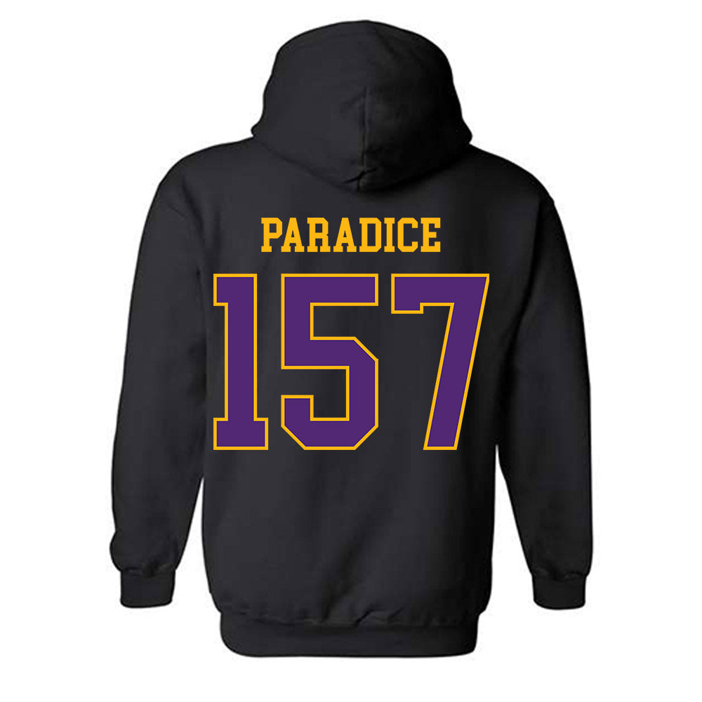 Northern Iowa - NCAA Wrestling : Austin Paradice - Classic Shersey Hooded Sweatshirt-1