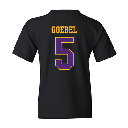 Northern Iowa - NCAA Women's Basketball : Ryley Goebel - Classic Shersey Youth T-Shirt-1