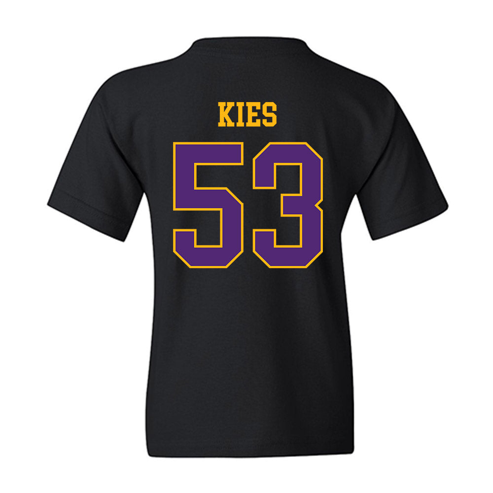 Northern Iowa - NCAA Football : Jarrett Kies - Classic Shersey Youth T-Shirt-1