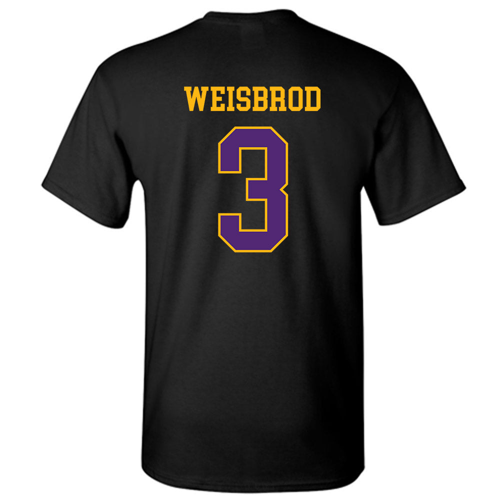Northern Iowa - NCAA Men's Basketball : Max Weisbrod - Classic Shersey T-Shirt-1