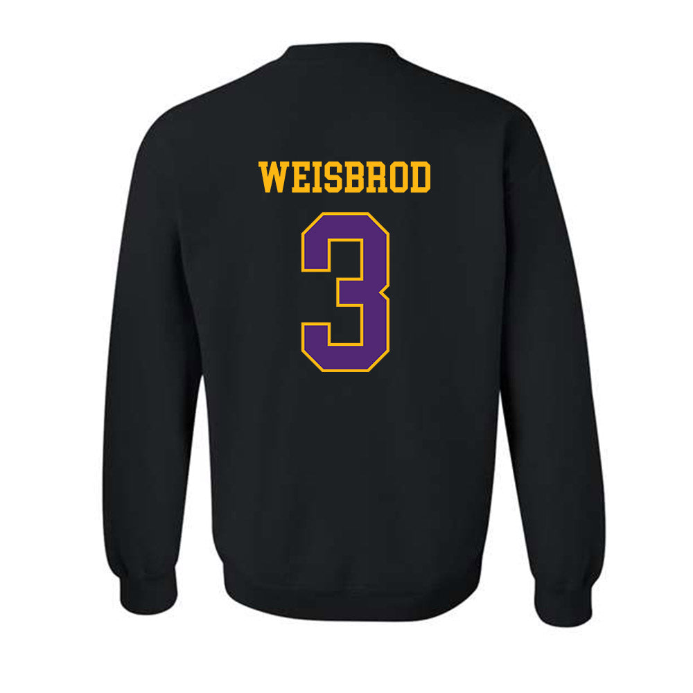 Northern Iowa - NCAA Men's Basketball : Max Weisbrod - Classic Shersey Crewneck Sweatshirt-1