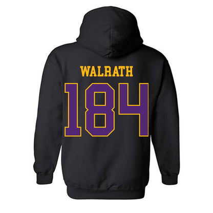 Northern Iowa - NCAA Wrestling : C.J. Walrath - Classic Shersey Hooded Sweatshirt-1