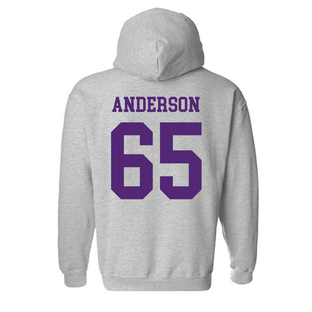 Northern Iowa - NCAA Football : Blake Anderson - Classic Shersey Hooded Sweatshirt-1