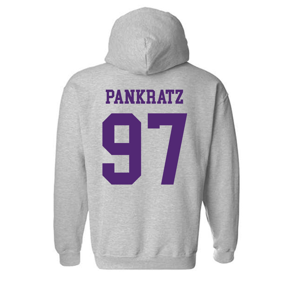 Northern Iowa - NCAA Football : Blake Pankratz - Classic Shersey Hooded Sweatshirt-1