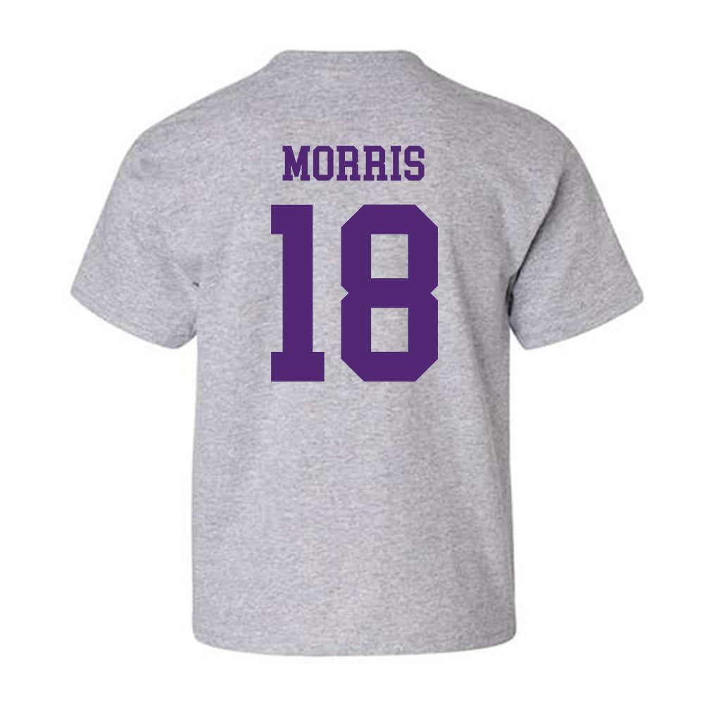 Northern Iowa - NCAA Football : Quincy Morris - Classic Shersey Youth T-Shirt-1