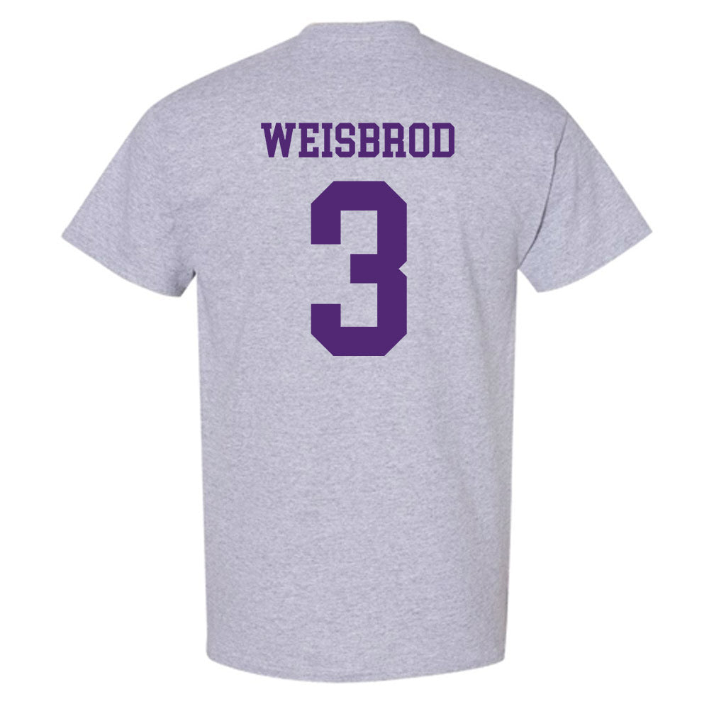 Northern Iowa - NCAA Men's Basketball : Max Weisbrod - Classic Shersey T-Shirt-1
