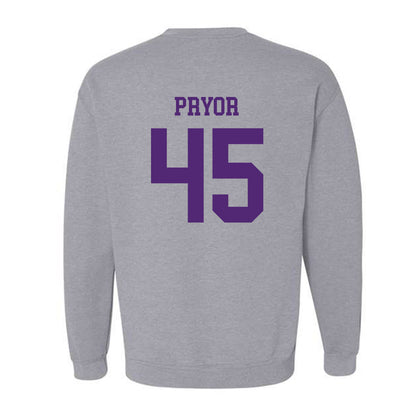 Northern Iowa - NCAA Football : Layne Pryor - Classic Shersey Crewneck Sweatshirt-1