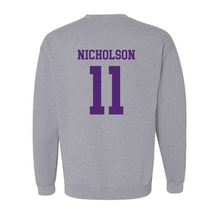 Northern Iowa - NCAA Women's Basketball : Mya Nicholson - Classic Shersey Crewneck Sweatshirt-1