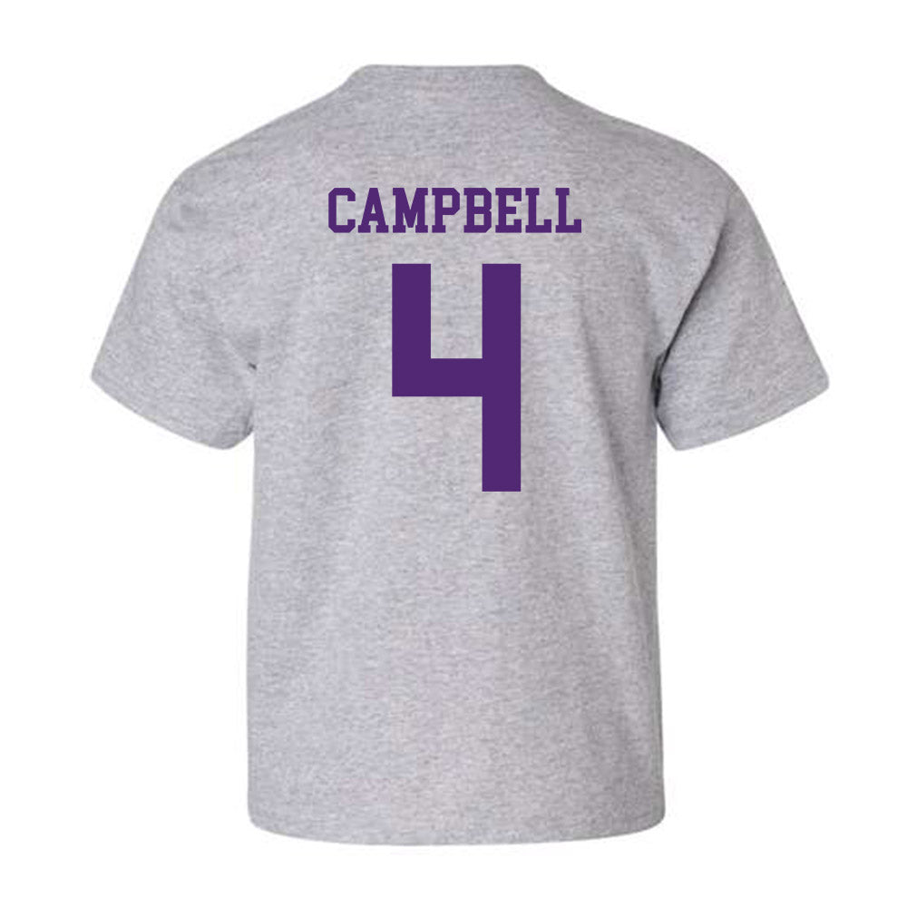 Northern Iowa - NCAA Men's Basketball : Trey Campbell - Youth T-Shirt