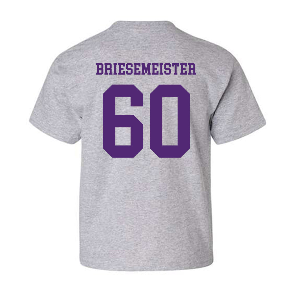 Northern Iowa - NCAA Football : Joe Briesemeister - Classic Shersey Youth T-Shirt-1