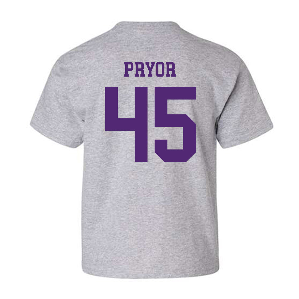 Northern Iowa - NCAA Football : Layne Pryor - Classic Shersey Youth T-Shirt-1