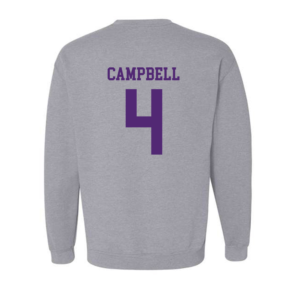 Northern Iowa - NCAA Men's Basketball : Trey Campbell - Crewneck Sweatshirt