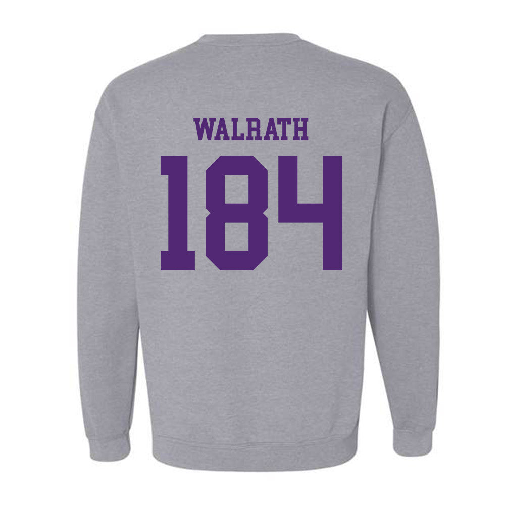 Northern Iowa - NCAA Wrestling : C.J. Walrath - Classic Shersey Crewneck Sweatshirt-1
