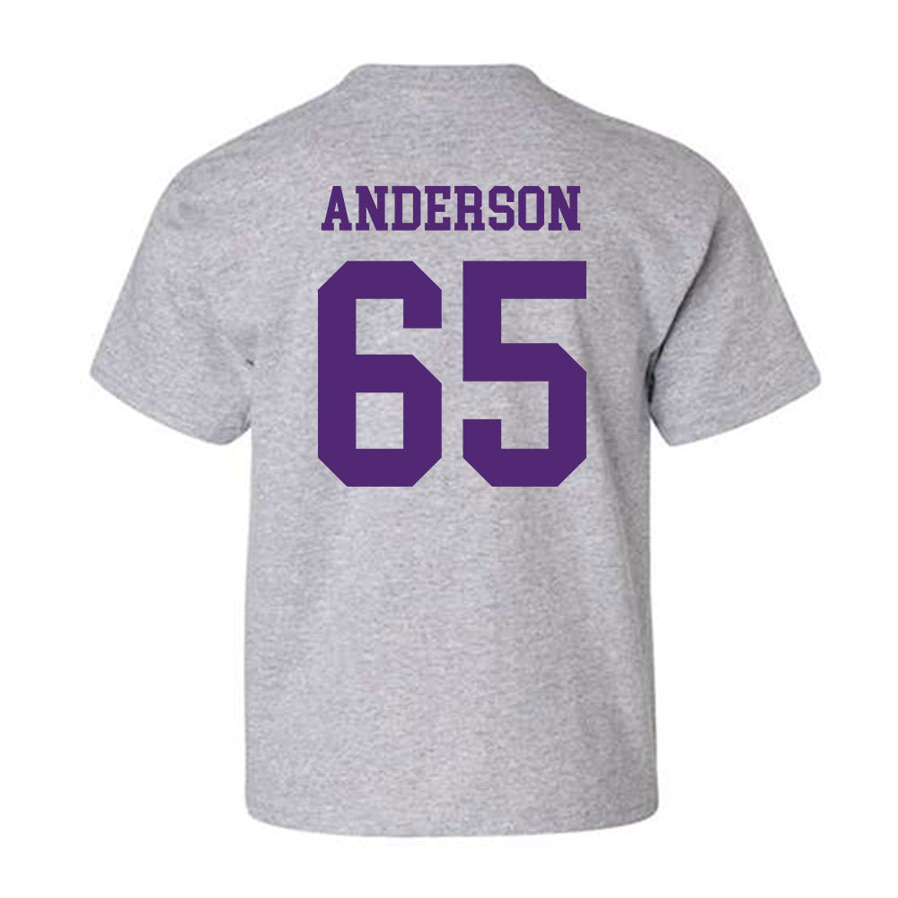 Northern Iowa - NCAA Football : Blake Anderson - Classic Shersey Youth T-Shirt-1