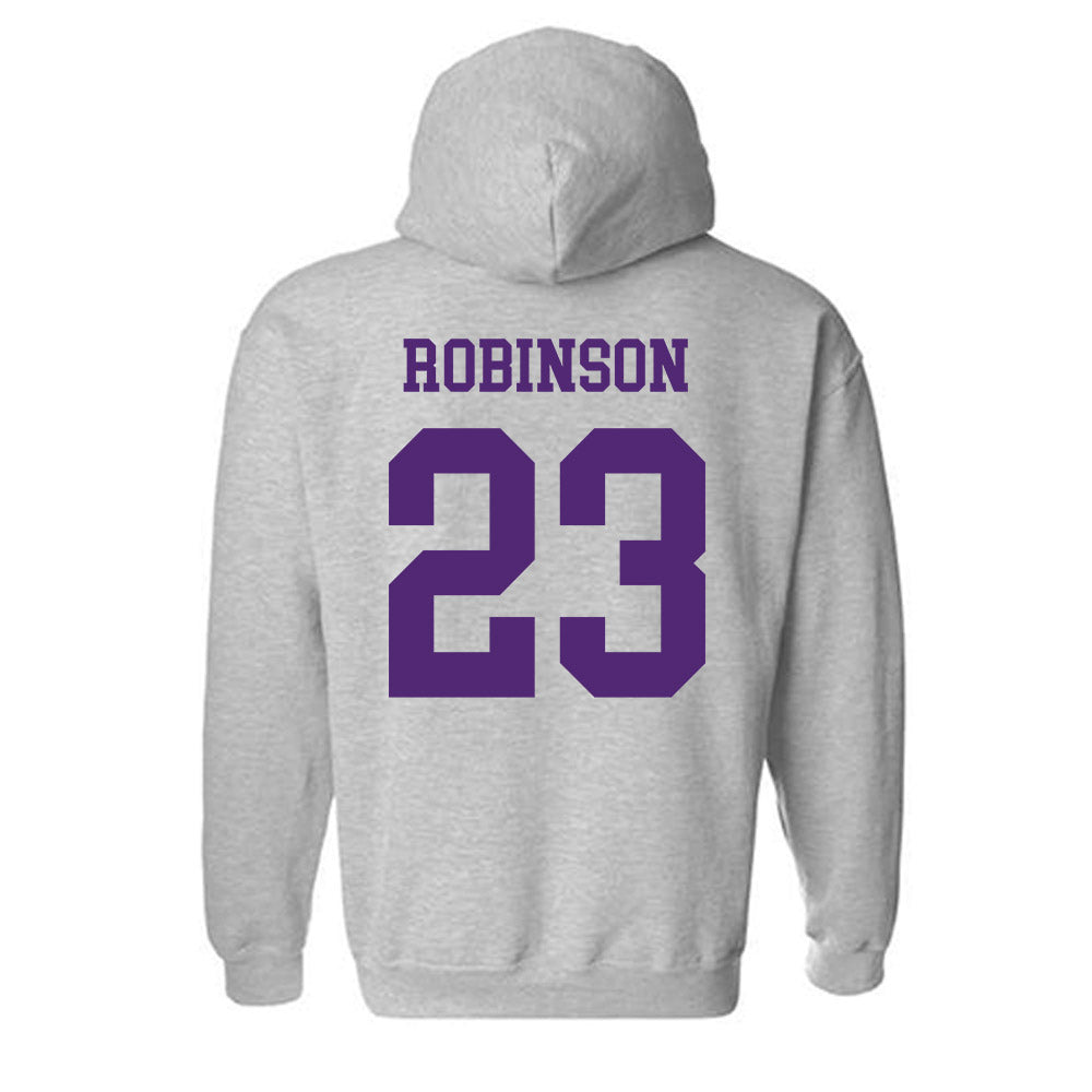 Northern Iowa - NCAA Women's Basketball : Bri Robinson - Classic Shersey Hooded Sweatshirt-1
