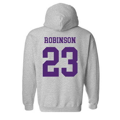 Northern Iowa - NCAA Women's Basketball : Bri Robinson - Classic Shersey Hooded Sweatshirt-1