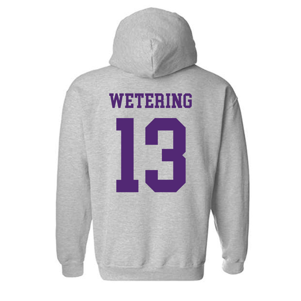 Northern Iowa - NCAA Women's Basketball : Shateah Wetering - Classic Shersey Hooded Sweatshirt-1