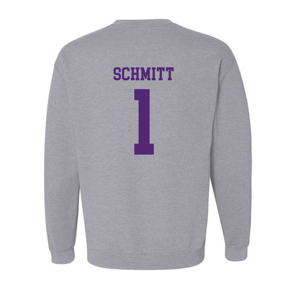 Northern Iowa - NCAA Men's Basketball : Cael Schmitt - Classic Shersey Crewneck Sweatshirt-1