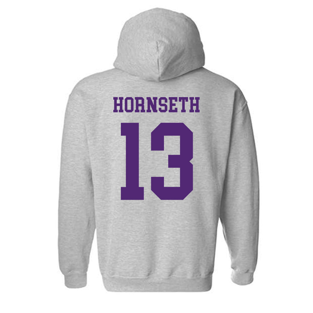 Northern Iowa - NCAA Men's Basketball : Will Hornseth - Classic Shersey Hooded Sweatshirt-1