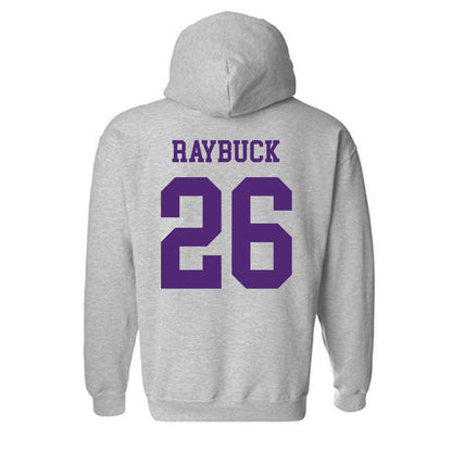 Northern Iowa - NCAA Football : John Raybuck - Classic Shersey Hooded Sweatshirt-1
