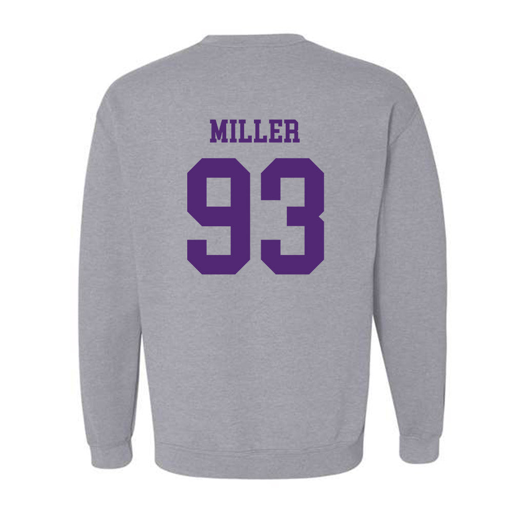 Northern Iowa - NCAA Football : Aidan Miller - Classic Shersey Crewneck Sweatshirt-1