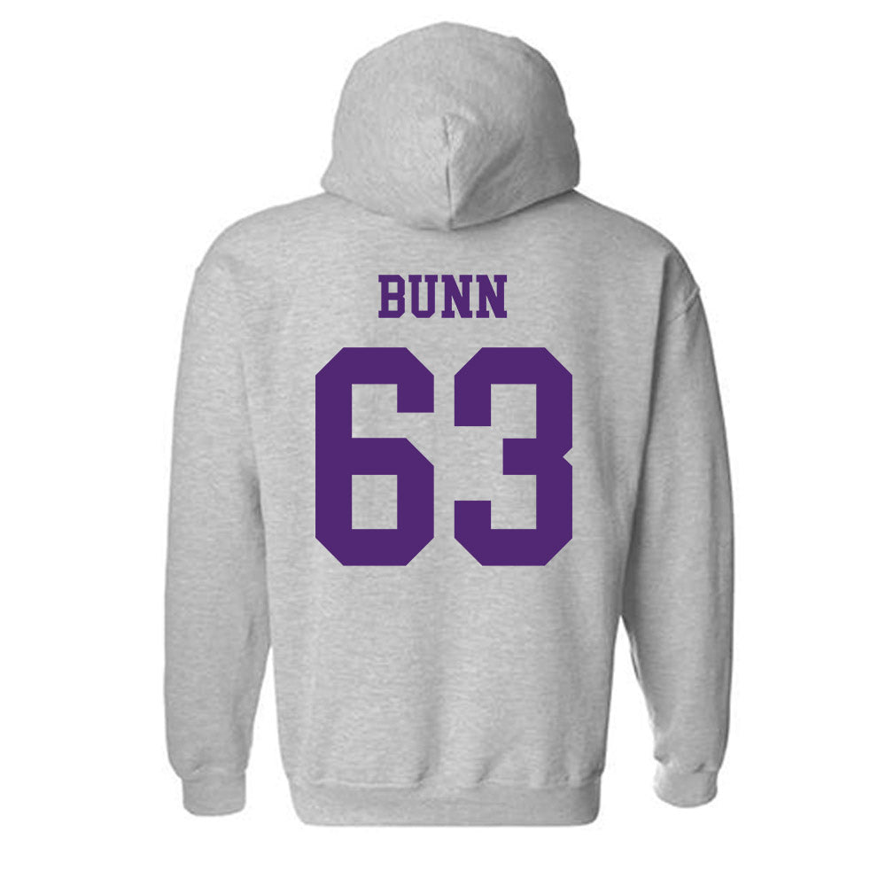 Northern Iowa - NCAA Football : Henry Bunn - Classic Shersey Hooded Sweatshirt-1