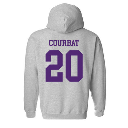 Northern Iowa - NCAA Men's Basketball : Chase Courbat - Classic Shersey Hooded Sweatshirt-1