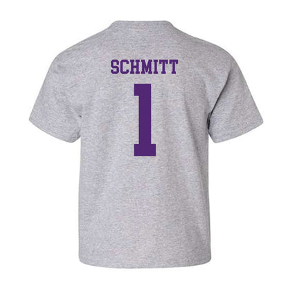 Northern Iowa - NCAA Men's Basketball : Cael Schmitt - Classic Shersey Youth T-Shirt-1