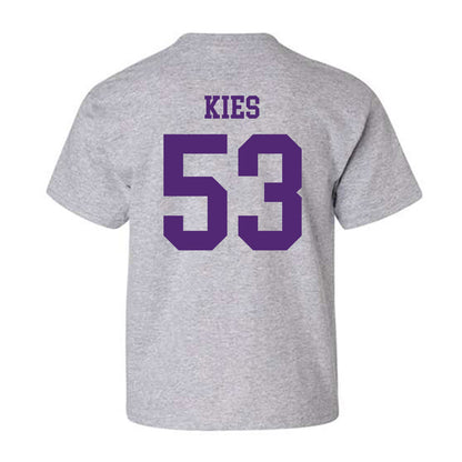 Northern Iowa - NCAA Football : Jarrett Kies - Classic Shersey Youth T-Shirt-1