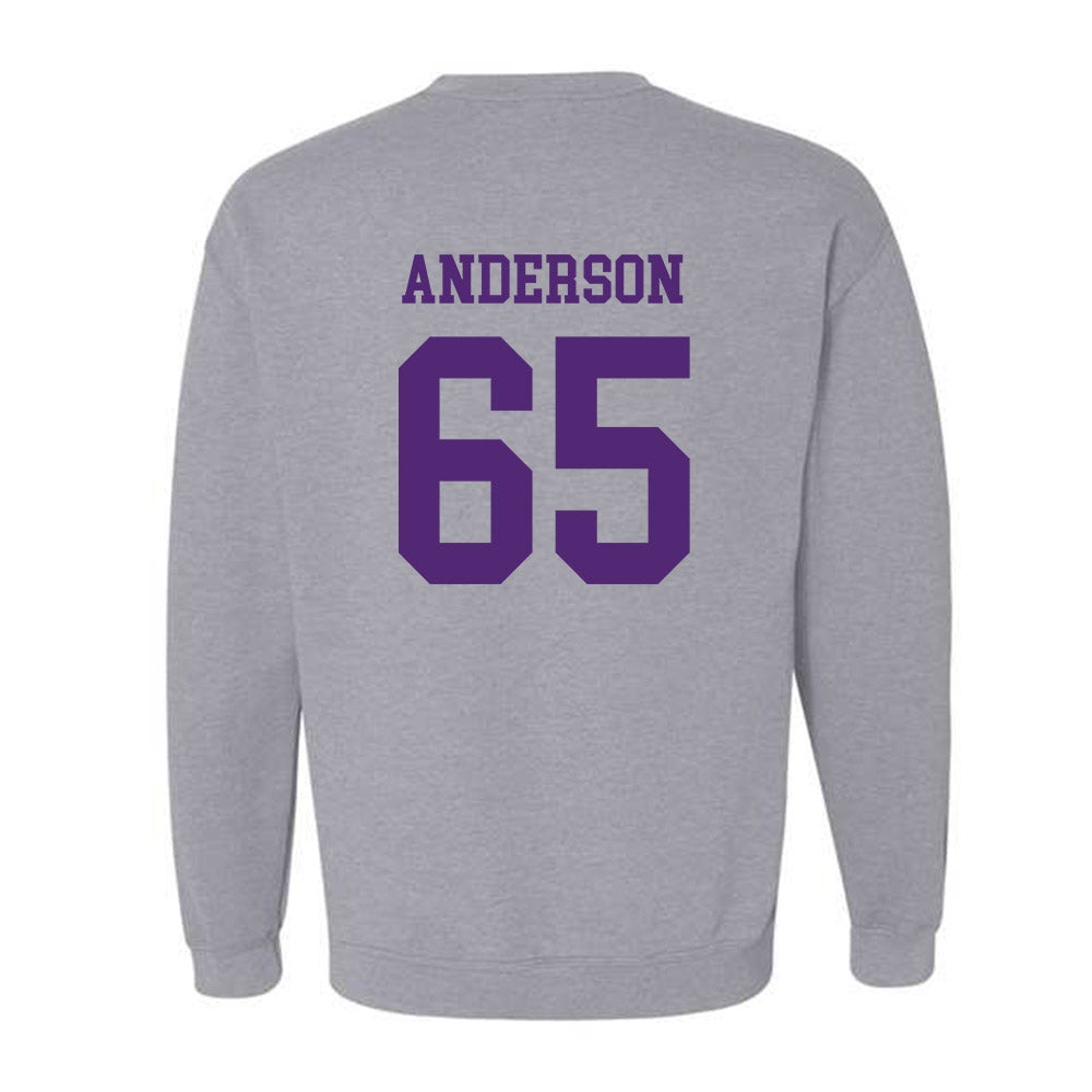 Northern Iowa - NCAA Football : Blake Anderson - Classic Shersey Crewneck Sweatshirt-1