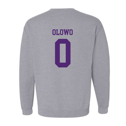 Northern Iowa - NCAA Football : Mo Olowo - Classic Shersey Crewneck Sweatshirt-1