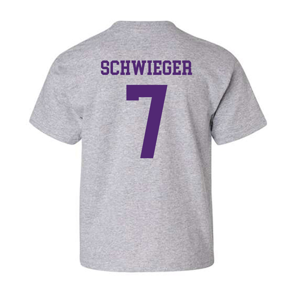 Northern Iowa - NCAA Men's Basketball : Ben Schwieger - Classic Shersey Youth T-Shirt-1
