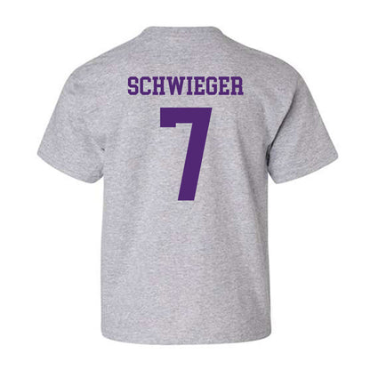 Northern Iowa - NCAA Men's Basketball : Ben Schwieger - Classic Shersey Youth T-Shirt-1
