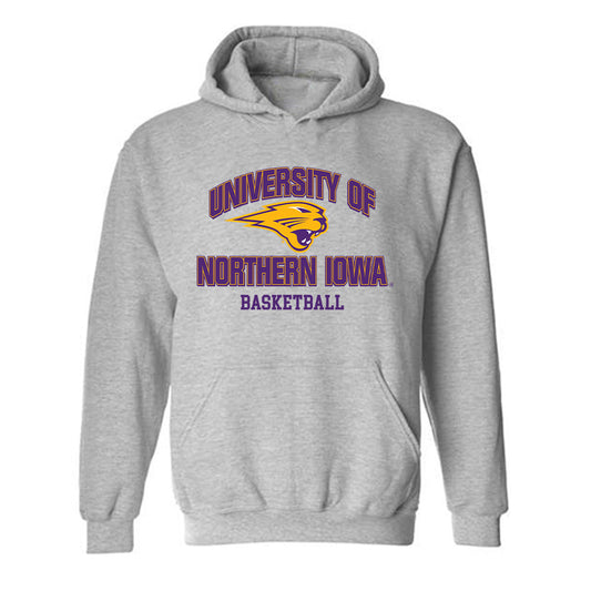 Northern Iowa - NCAA Men's Basketball : Charlie Miller - Classic Shersey Hooded Sweatshirt-0