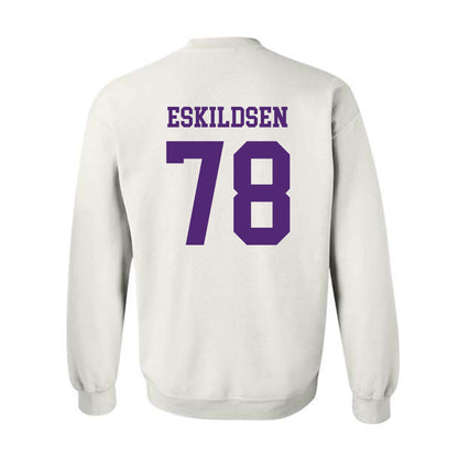 Northern Iowa - NCAA Football : Colby Eskildsen - Classic Shersey Crewneck Sweatshirt-1